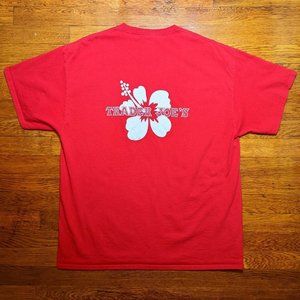 red trader joes tee